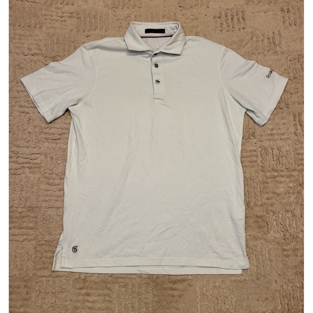 Greyson Mens Golf Polo Baby Blue Classic Mens Size Small S Road Soup